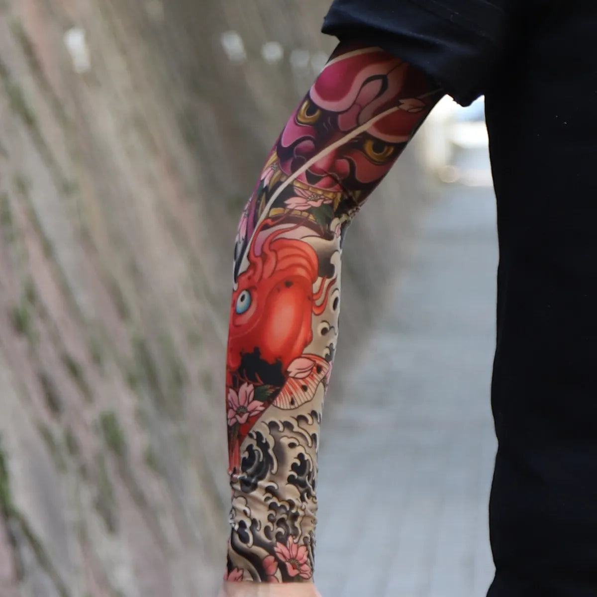 ⚜️Men's Ultra-Realistic Tattoo-Style Sun Protection Sleeves -Tattoo-Friendly
