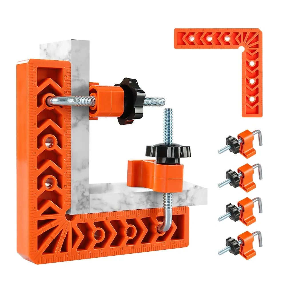 4PCS Right Angle Clamp Kit