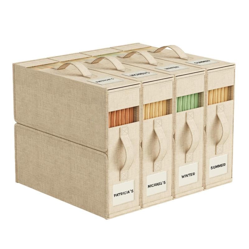 🎁Multi-Use Storage Bags 4Pack Dustproof Organizer For Bedding Quilts Blankets