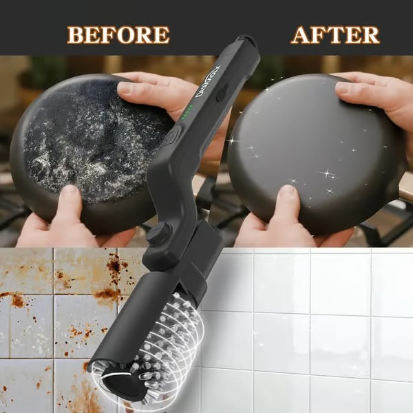 🔥Free shipping🔥Cordless Electric BBQ Grill Brush Cleaner
