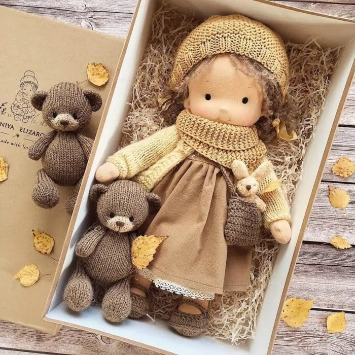 aldorian™-ALL🎁🎁The Best Gift for Kids-Handmade Waldorf Doll👧(Buy2 Free Shipping)