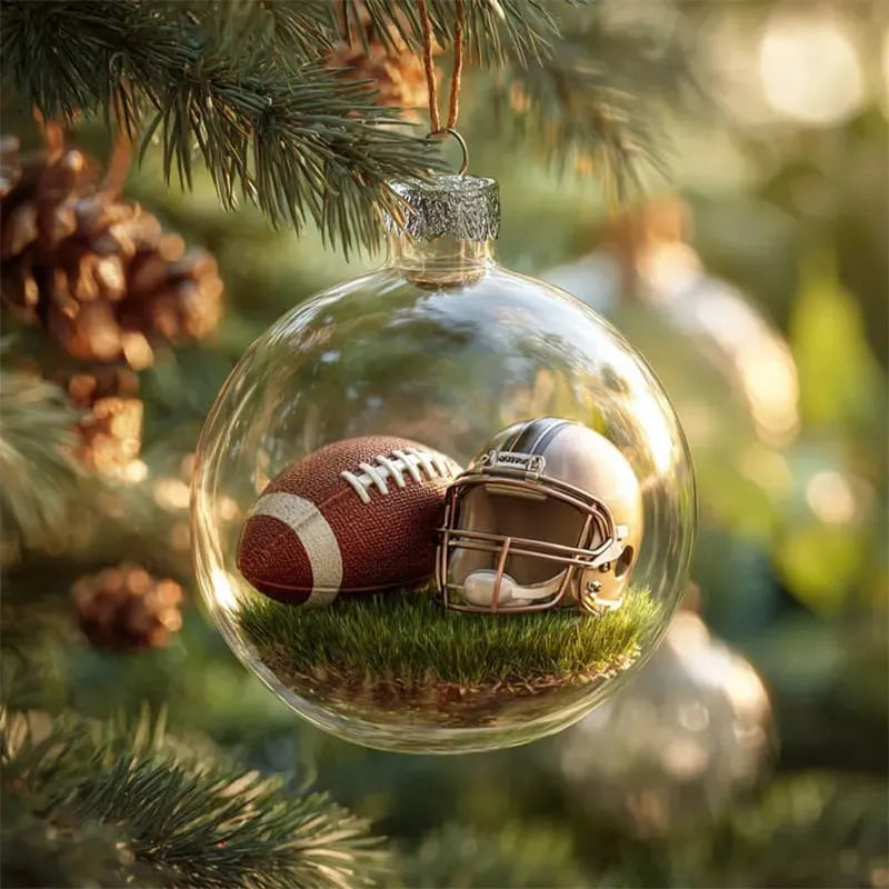 🔥HOT SALE🔥🎁Limited release-🌲Christmas Gift--⚾Sports Holiday Ornament(BUY 6 FREE SHIPPING)