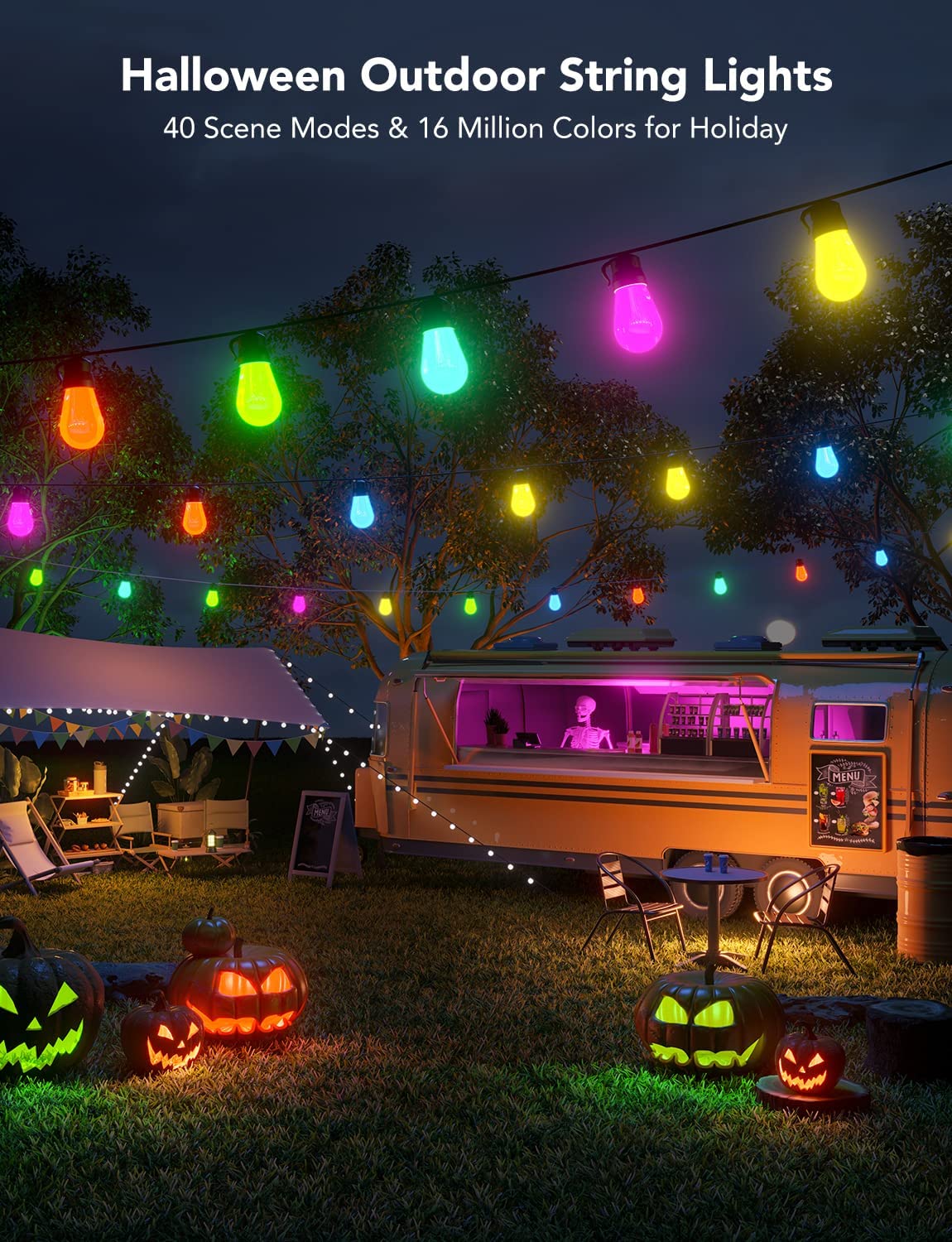 🔥⚡ Outdoor String Lights