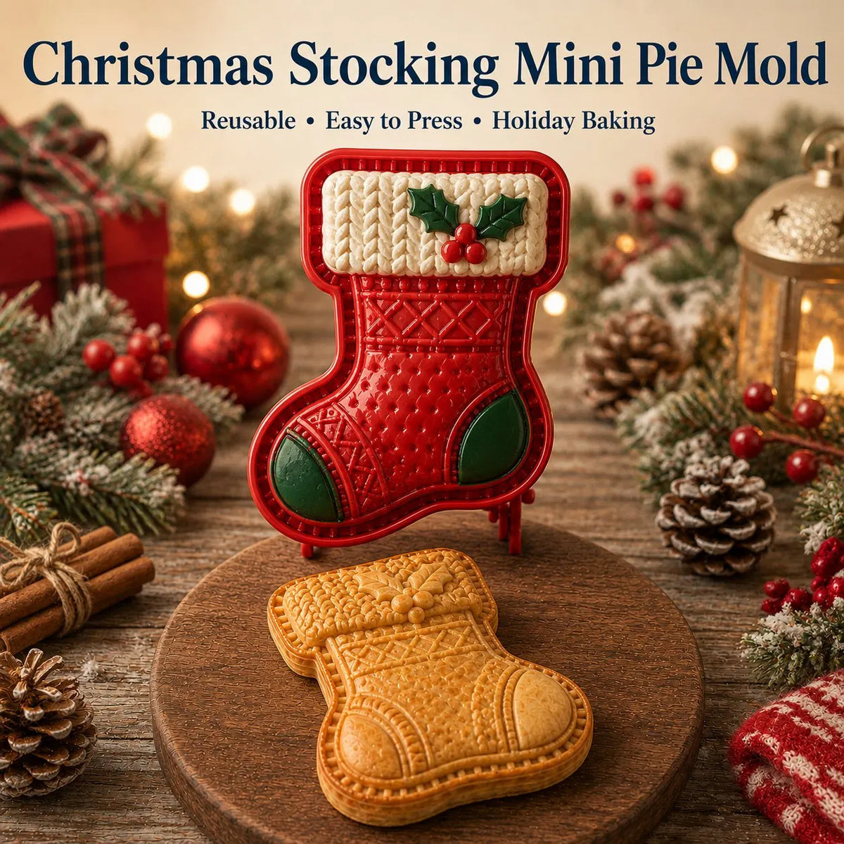 🎄Christmas Mini Pie Mold Collection🥧✨