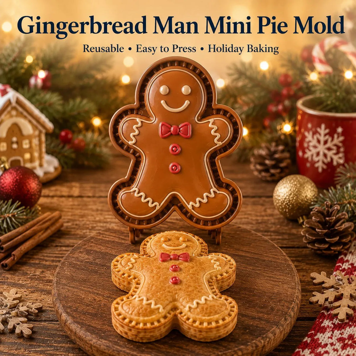 🎄Christmas Mini Pie Mold Collection🥧✨