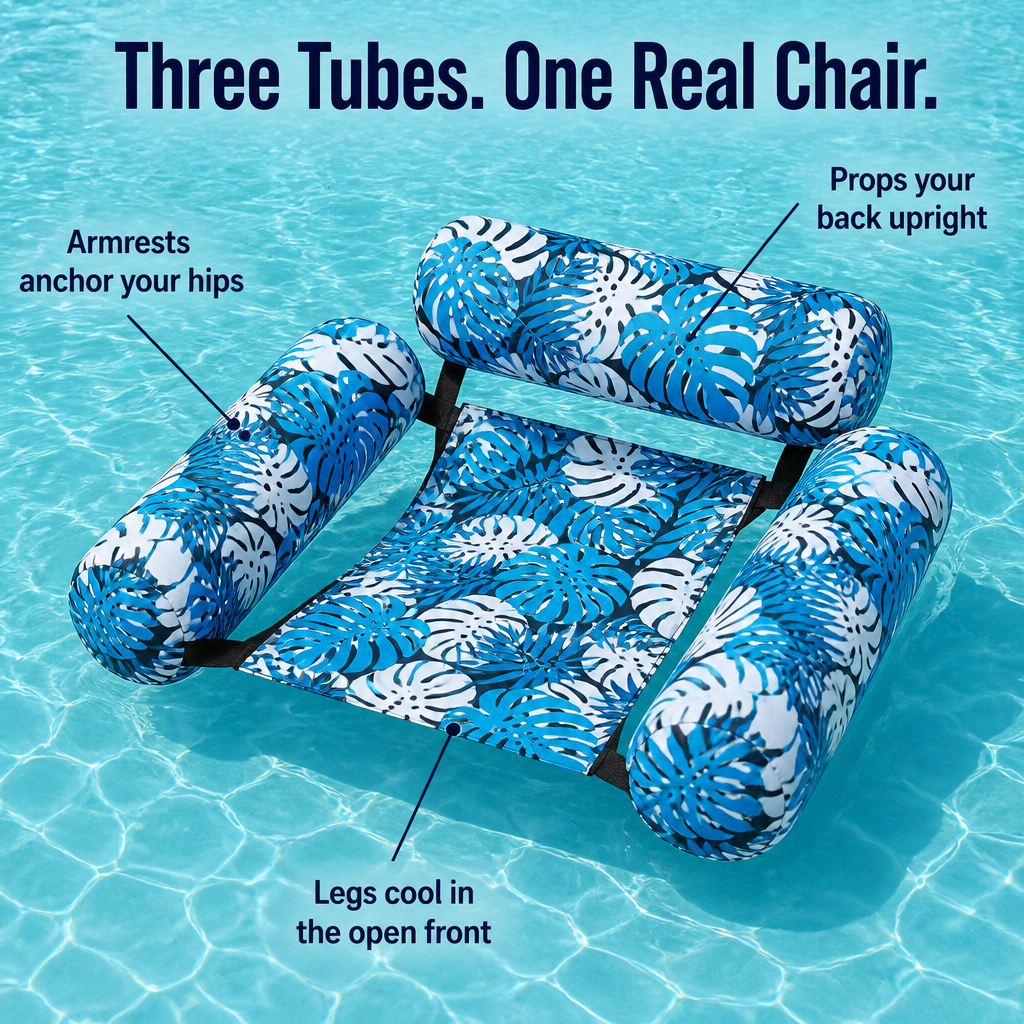 🏖️Summer Pool Essentials: Inflatable Water Lounger
