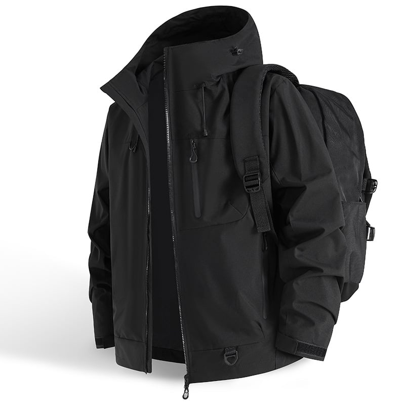 👔 Waterproof Jacket: 3D-Cut Waterproof Jacket – Fits Hiking, Commuting & Casual Outings!