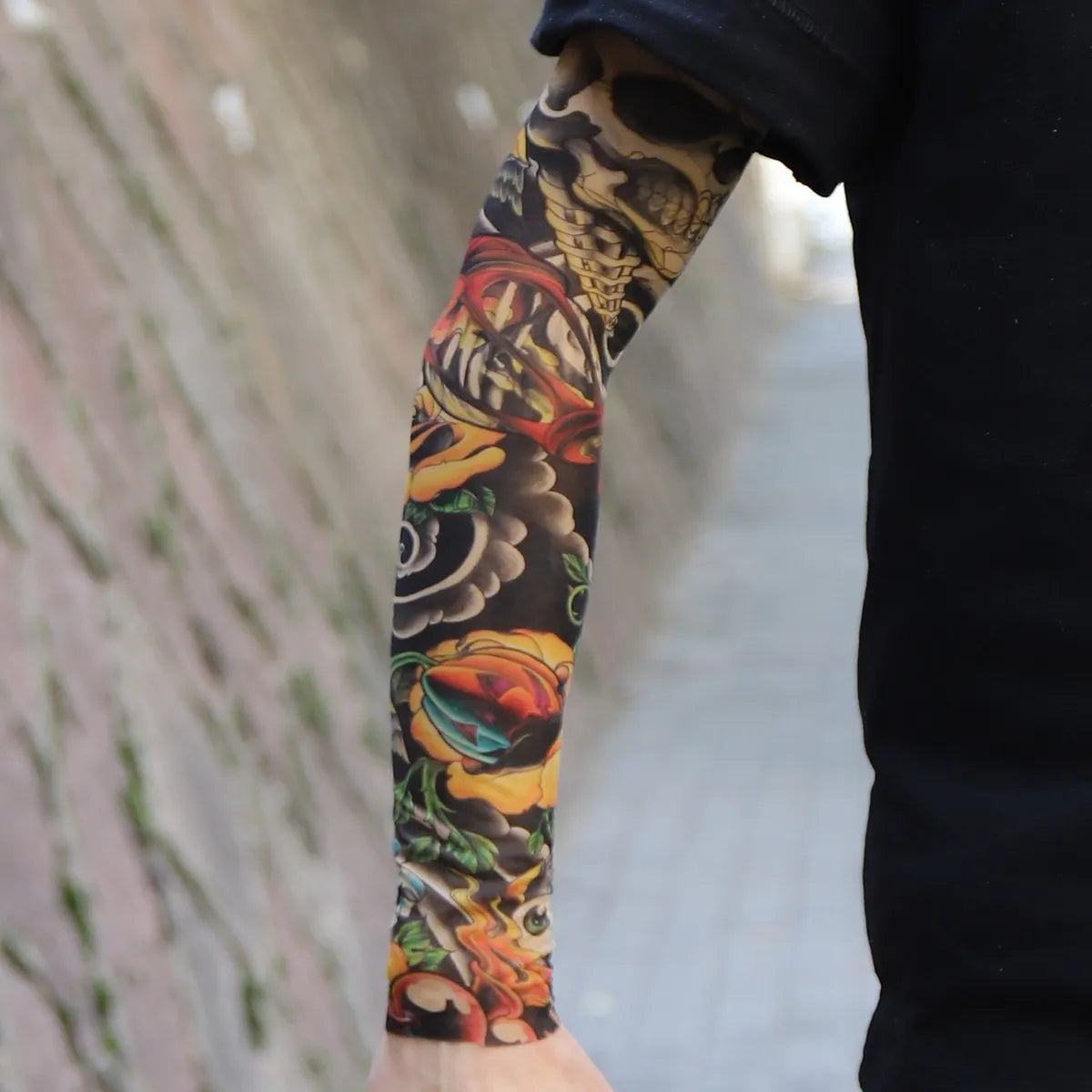 ⚜️Men's Ultra-Realistic Tattoo-Style Sun Protection Sleeves -Tattoo-Friendly