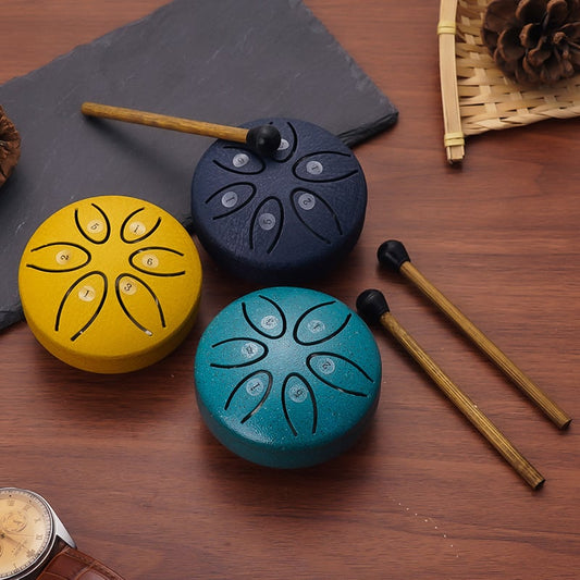 aldorian™-🎁 Early Christmas Sale - 49% OFF 🎵 Buddha Stones Mini Steel Tongue Drum Kit (3 Inch)