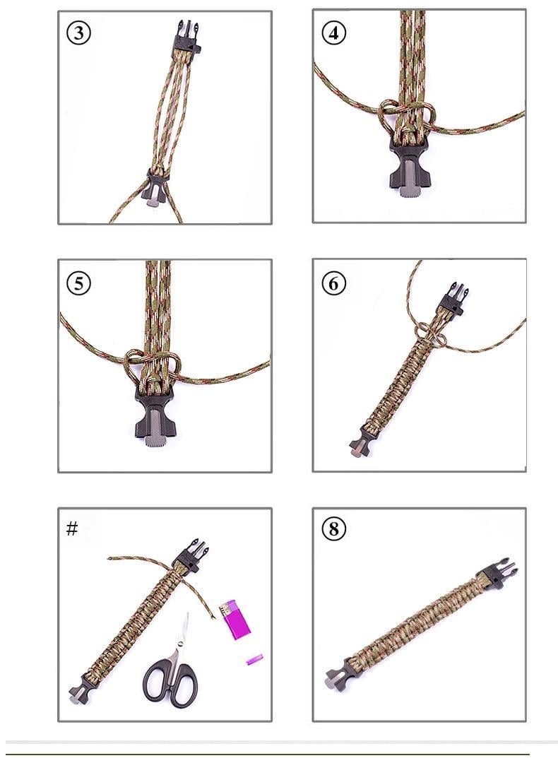 aldorian™-Multifunctional 5 in 1 Multifunctional Outdoor Parachute  Rope