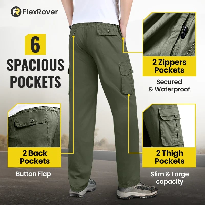 👖Multi-Pocket Durable Ultra Comfort Loose Fit Pants