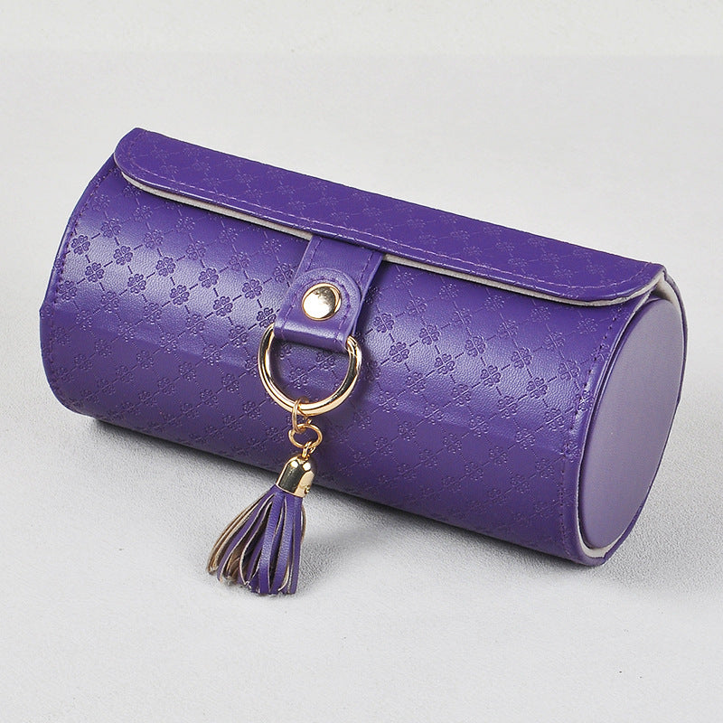 💎Portable Cylindrical Multi-Layer Jewelry Box