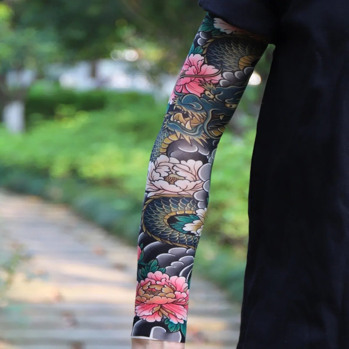 ⚜️Men's Ultra-Realistic Tattoo-Style Sun Protection Sleeves -Tattoo-Friendly