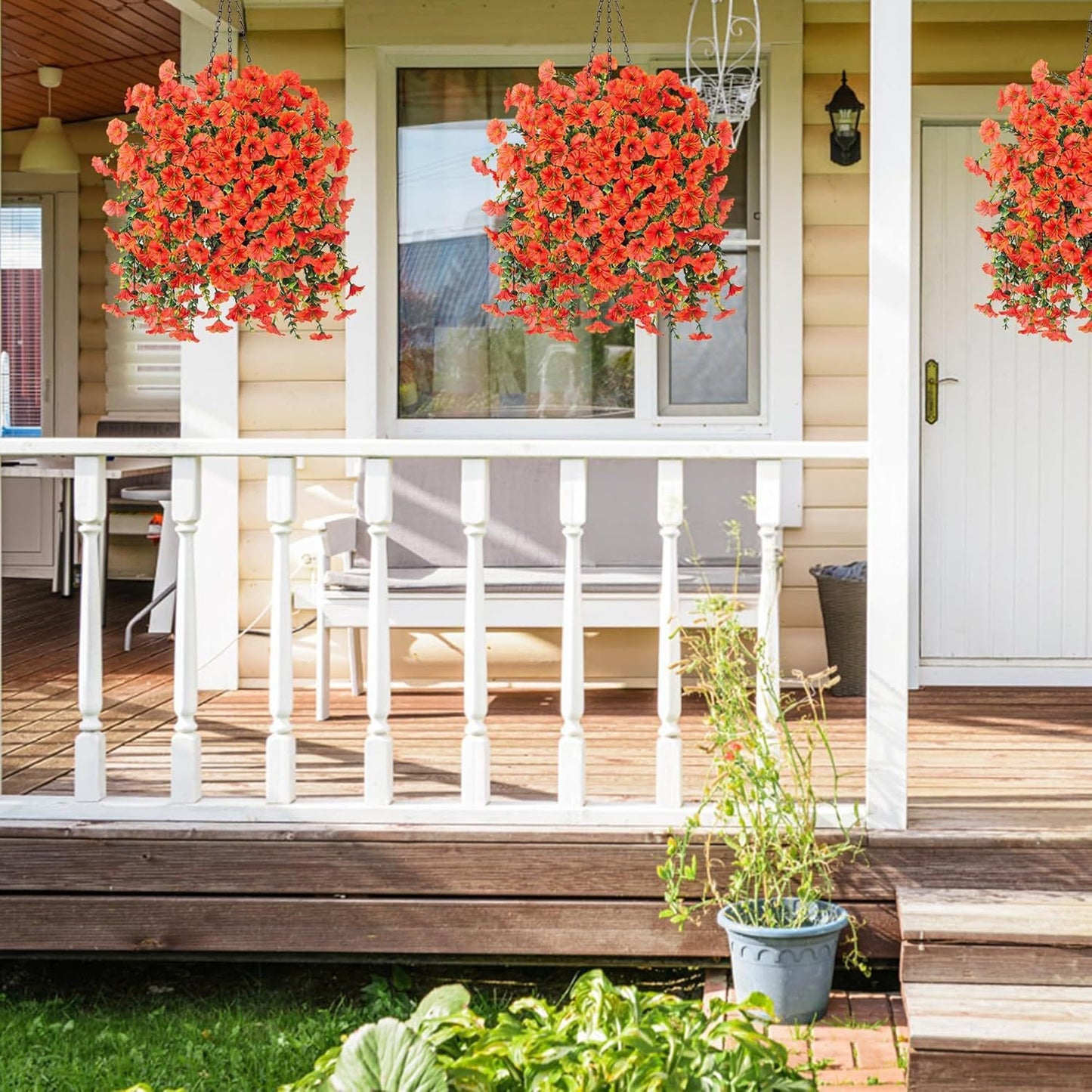 💐Perfect Home Garden Decoration – 🌺Hanging Morning Glory