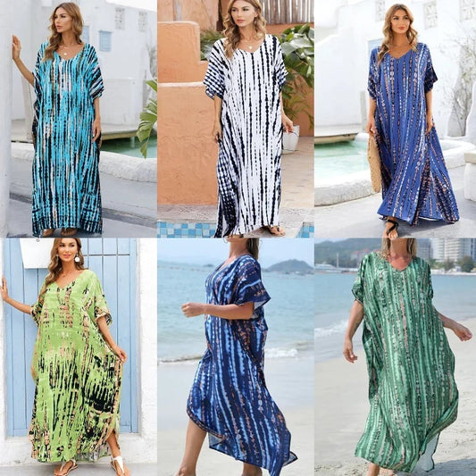 aldorian™-💃Loose, Casual Caftan, Beach Dress