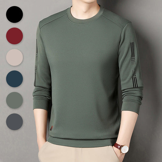 aldorian™-Men's Printed Crewneck Thickened Bottoming Sweatshirt