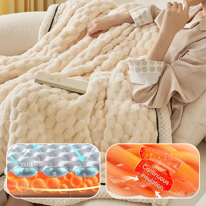 🎁⏳Flannel Warm Thick Blanket