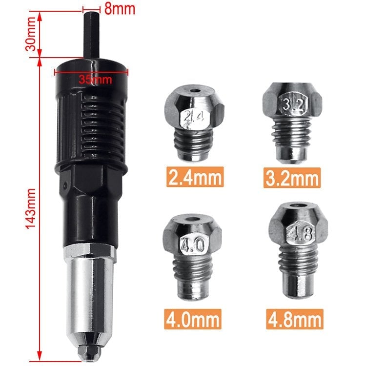 Pneumatic Core-pulling Electric Drill Rivet Machine