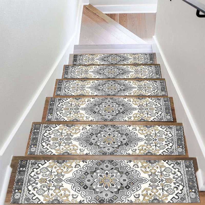 ⌛ Non-slip & Silent Self-Adhesive Stair Mats