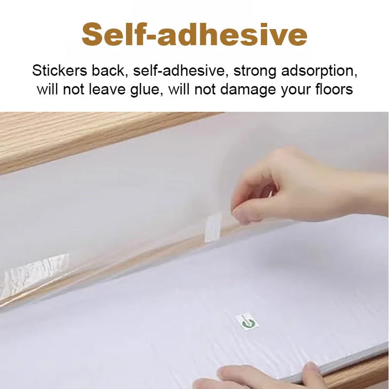 ⌛ Non-slip & Silent Self-Adhesive Stair Mats