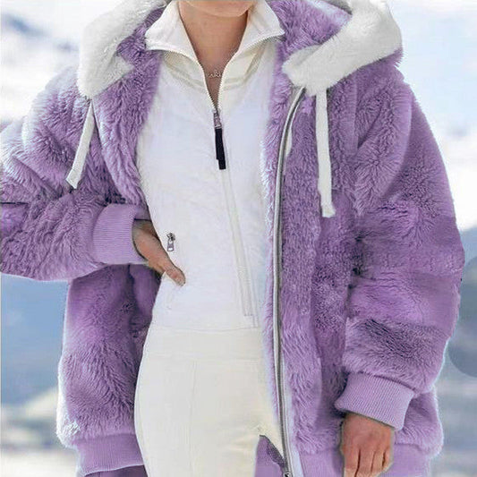 ⚡50K+ SOLD!✨Women's Jacket with Sherpa Lining🧥❄️Grab It Now or Regret Later!