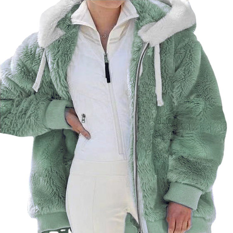 ⚡50K+ SOLD!✨Women's Jacket with Sherpa Lining🧥❄️Grab It Now or Regret Later!