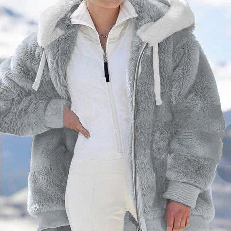 ⚡50K+ SOLD!✨Women's Jacket with Sherpa Lining🧥❄️Grab It Now or Regret Later!