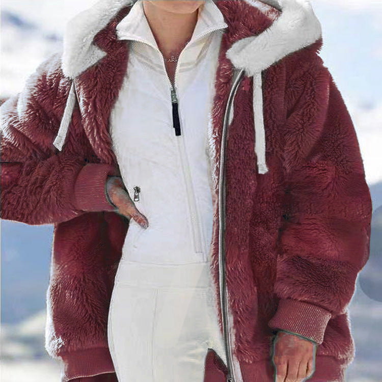⚡50K+ SOLD!✨Women's Jacket with Sherpa Lining🧥❄️Grab It Now or Regret Later!