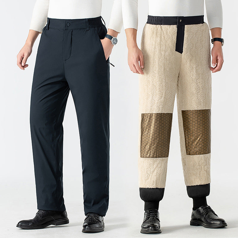 Men’s Cozy Thermal Pants With Graphene Knee Pads