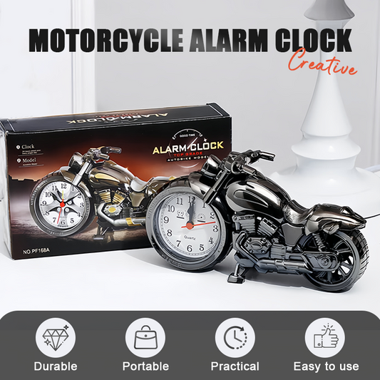 ⏰Creative Motorcycle Alarm Clock