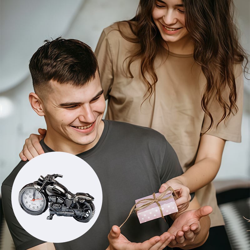 ⏰Creative Motorcycle Alarm Clock