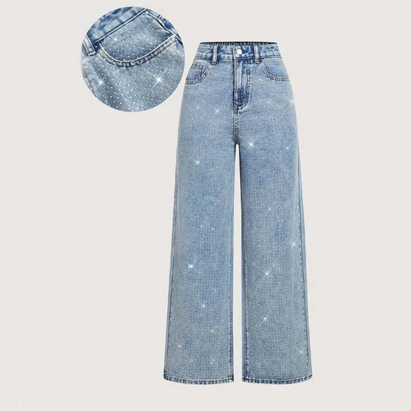 💗Women’s Stylish Rhinestone Embellished Jeans
