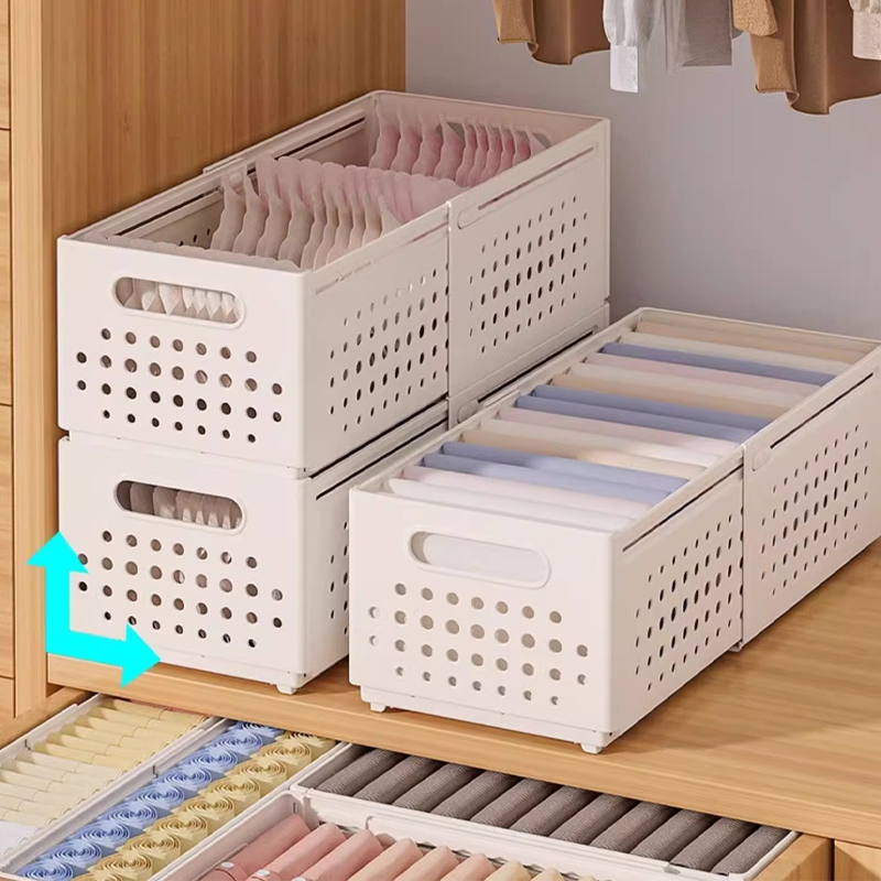 🗄️✨ Extendable Adjustable Drawer Organizer – Customizable Layout, Sturdy Material & Easy to Clean 🏠